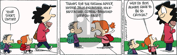 Baby Blues on Thursday November 27, 2008 Comic Strip