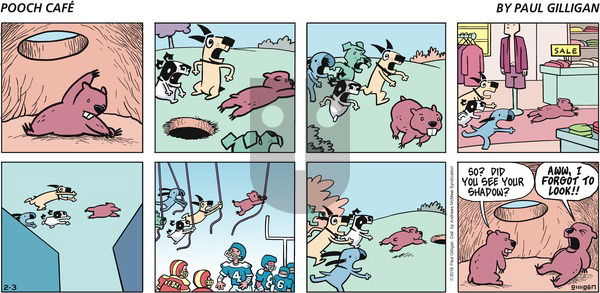 Pooch Cafe on Sunday February 3, 2019 Comic Strip