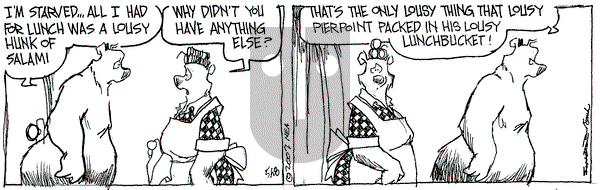 The Grizzwells on Monday May 28, 2007 Comic Strip