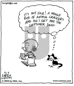 Kit 'N' Carlyle on Saturday October 9, 2004 Comic Strip