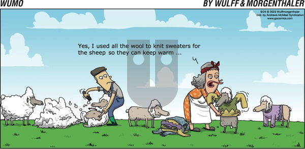 WuMo - Sunday September 24, 2023 Comic Strip
