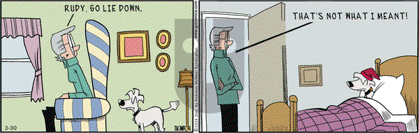 Grand Avenue on Saturday March 30, 2024 Comic Strip