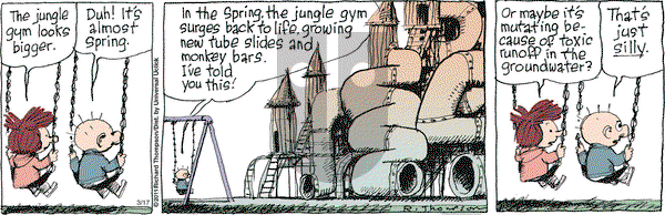 Cul de Sac on Thursday March 17, 2011 Comic Strip