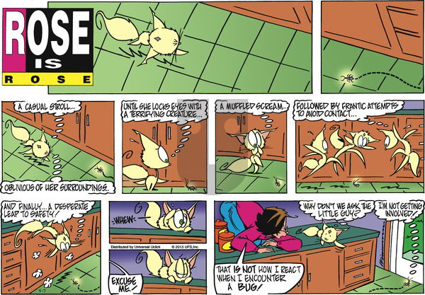 Rose is Rose on Sunday April 7, 2013 Comic Strip