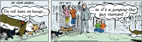 Fred Basset on Saturday July 13, 2019 Comic Strip