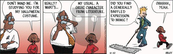 Frazz on Monday October 30, 2017 Comic Strip