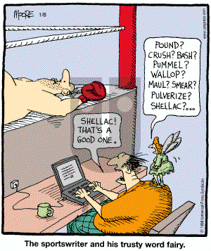 In the Bleachers - Thursday January 8, 2004 Comic Strip