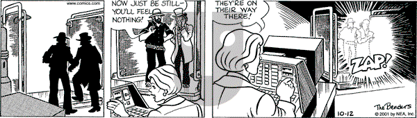 Alley Oop on Friday October 12, 2001 Comic Strip