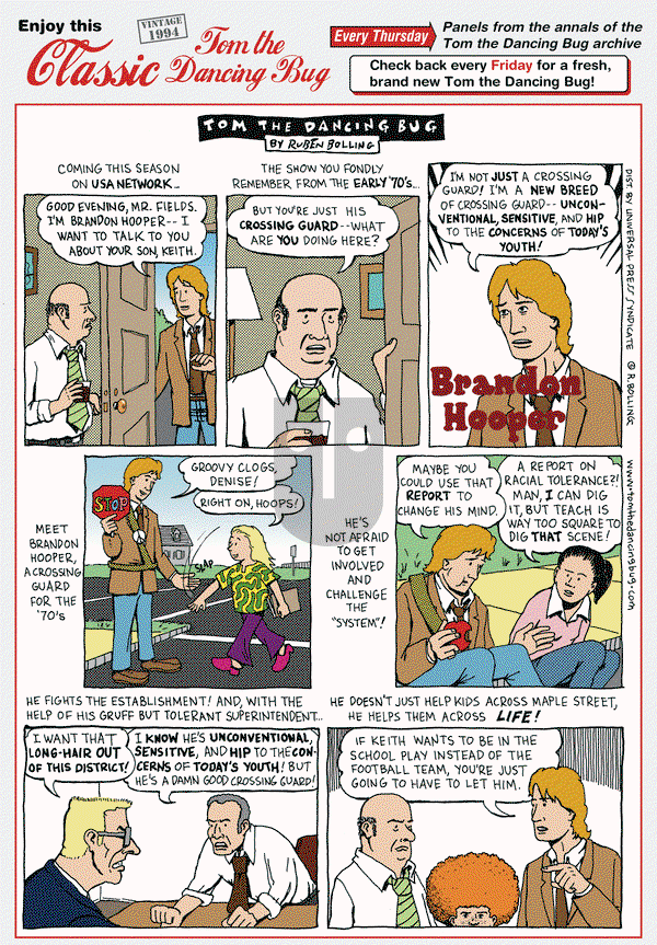 Tom the Dancing Bug on Thursday May 28, 2020 Comic Strip
