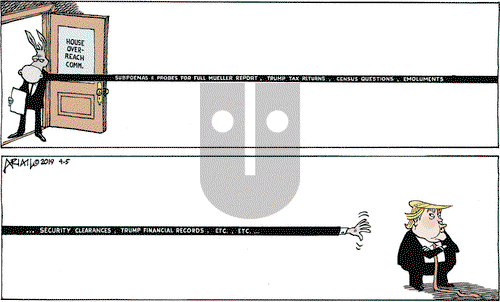 Robert Ariail on Friday April 5, 2019 Comic Strip