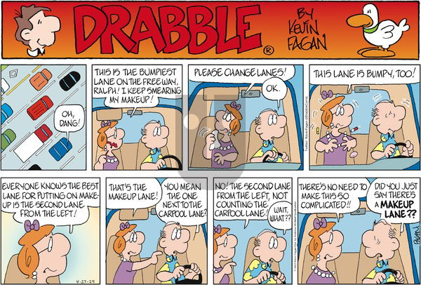 Drabble on Sunday April 27, 2025 Comic Strip
