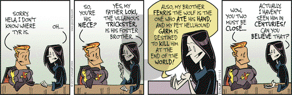 Ink Pen - Tuesday January 11, 2011 Comic Strip
