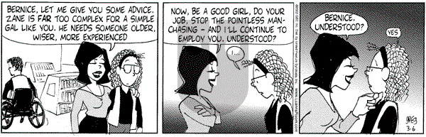 Luann on Wednesday March 6, 2002 Comic Strip