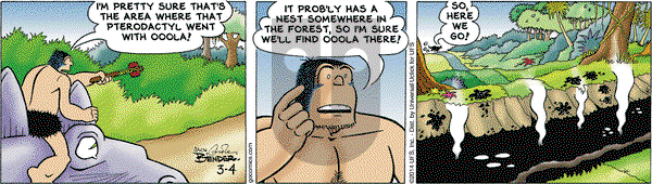 Alley Oop on Tuesday March 4, 2014 Comic Strip