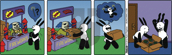 Buni on Wednesday July 4, 2012 Comic Strip