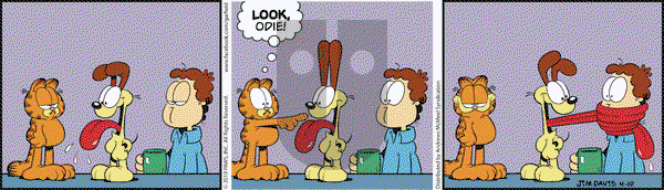 Garfield on Wednesday April 10, 2019 Comic Strip