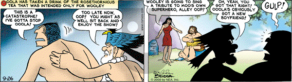 Alley Oop on Saturday September 26, 2009 Comic Strip