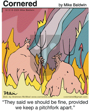 Cornered on Saturday December 12, 2020 Comic Strip