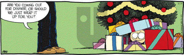 The Buckets on Wednesday December 24, 2014 Comic Strip