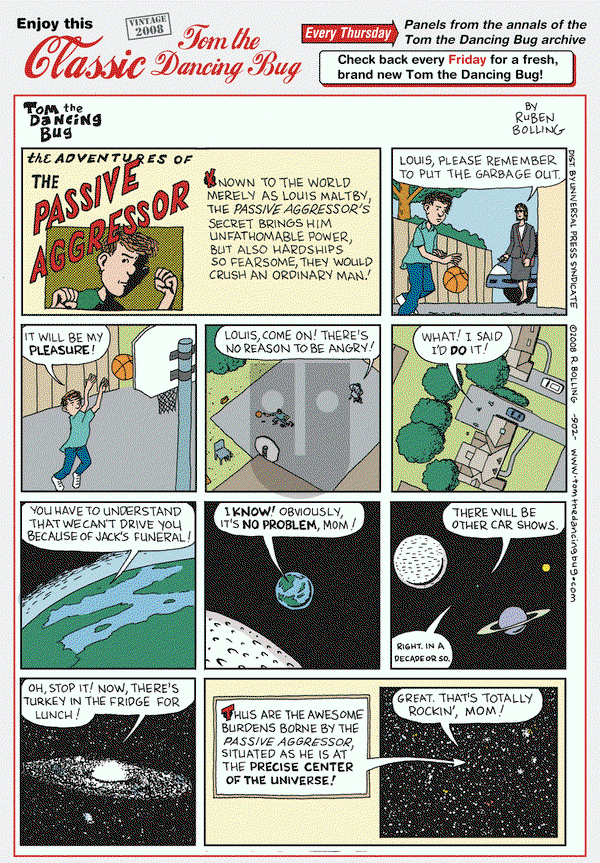 Tom the Dancing Bug on Thursday April 13, 2017 Comic Strip