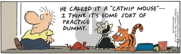 Frank and Ernest on Friday March 24, 2006 Comic Strip