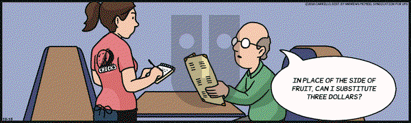 F Minus - Monday October 15, 2018 Comic Strip