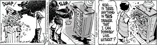 Rose is Rose on Thursday August 21, 2003 Comic Strip