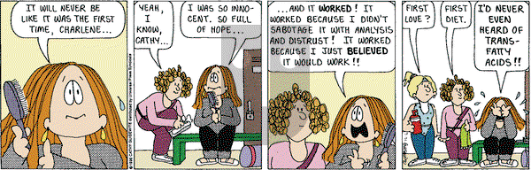 Cathy Classics - Saturday July 31, 1999 Comic Strip