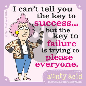Aunty Acid on Friday April 29, 2016 Comic Strip