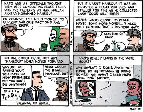 Ted Rall on Monday November 29, 2010 Comic Strip