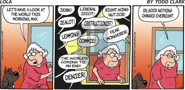 Lola on Sunday October 6, 2019 Comic Strip