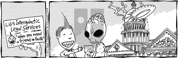 Lio on Monday February 25, 2013 Comic Strip