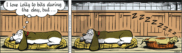 Fred Basset on Friday September 9, 2016 Comic Strip