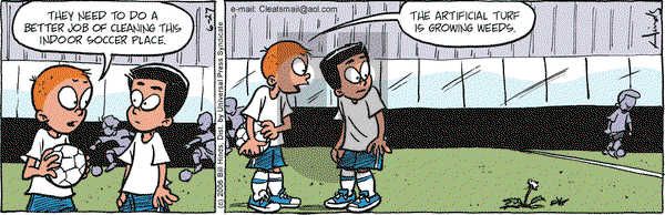 Cleats on Tuesday June 27, 2006 Comic Strip