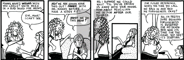 Clear Blue Water on Tuesday May 11, 2004 Comic Strip