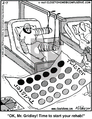 Close to Home - Monday February 7, 2000 Comic Strip