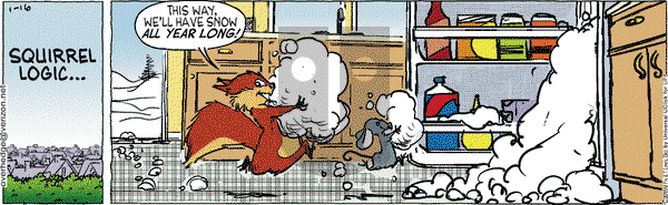 Over the Hedge on Friday January 16, 2015 Comic Strip