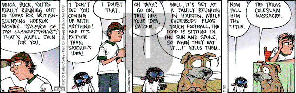 Get Fuzzy on Thursday November 22, 2012 Comic Strip