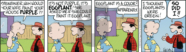 Drabble on Thursday May 1, 2025 Comic Strip