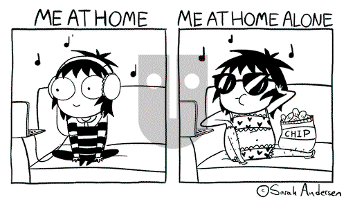 Sarah's Scribbles - Saturday December 19, 2015 Comic Strip