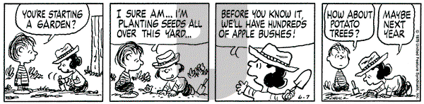 Peanuts on Thursday June 7, 1979 Comic Strip