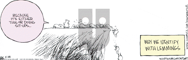 Non Sequitur on Saturday May 28, 2005 Comic Strip