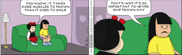Nancy on Wednesday July 11, 2018 Comic Strip