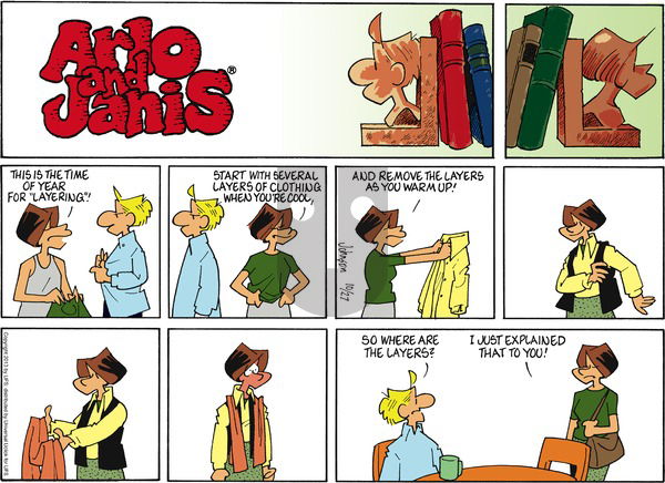 Arlo and Janis on Sunday October 27, 2013 Comic Strip