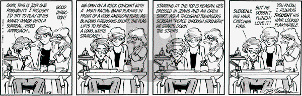 Doonesbury on Saturday October 20, 1984 Comic Strip
