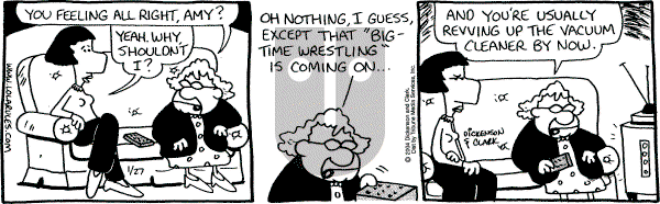 Lola on Tuesday January 27, 2004 Comic Strip