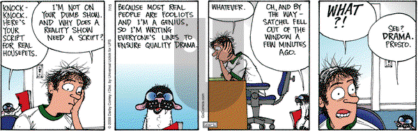 Get Fuzzy on Friday July 15, 2011 Comic Strip