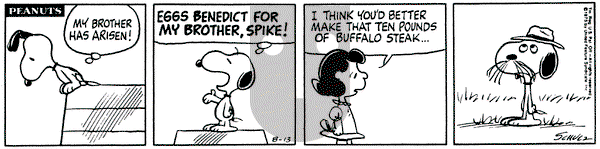 Peanuts on Saturday July 18, 1987 Comic Strip