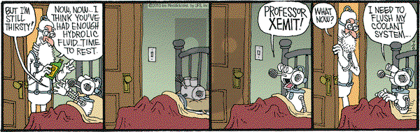 Monty on Tuesday July 6, 2010 Comic Strip