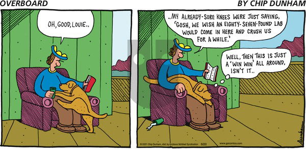 Overboard on Sunday June 20, 2021 Comic Strip